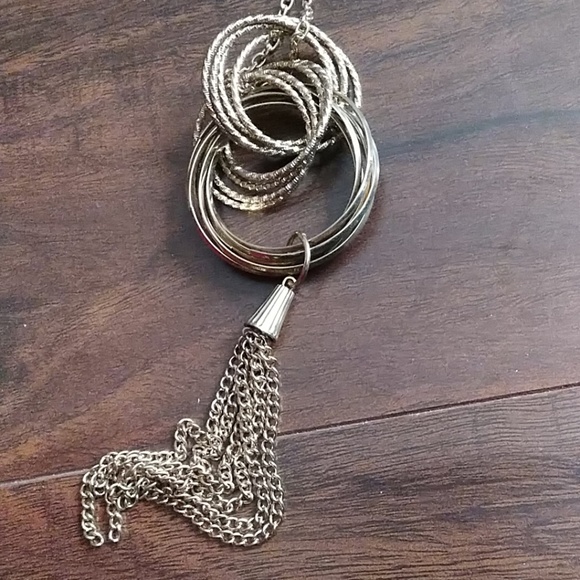 Necklace Doubleloop - Picture 5 of 6